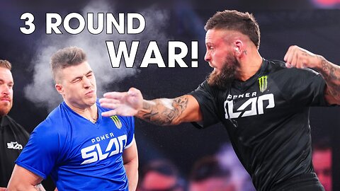 3 Round War! | Eddie Brahimir vs Branden Bordeaux | Power Slap 6 - Full Match