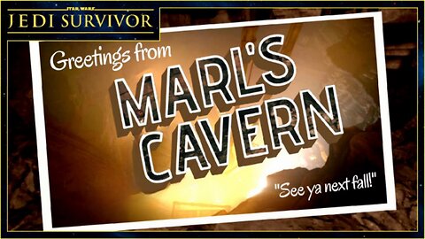 Gone Fishing in Marl's Cavern! | Star Wars Jedi: Survivor