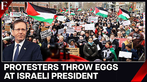 Protesters Throw Eggs at Israeli President at Opening of New Holocaust Museum in Amsterdam