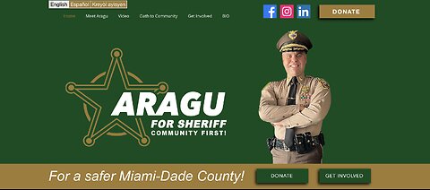 (Episode XVII) Jose L. Aragu: Miami-Dade County Sheriff Candidate