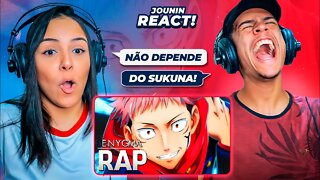 Rap do Itadori Yuji (Jujutsu Kaisen) | Punhos Divergentes | Enygma 87 | [React Rap Nerd] 🔥