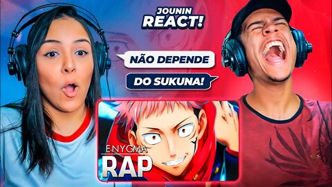 Rap do Itadori Yuji (Jujutsu Kaisen) | Punhos Divergentes | Enygma 87 | [React Rap Nerd] 🔥