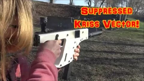 Suppressed Kriss Vector SDP Gen 2 LIVE FIRE Test!