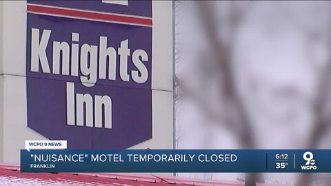 Motel temporarily closed for 'substantial criminal activity'