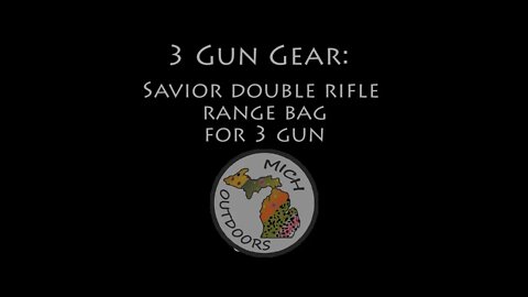 BEST 3 GUN RANGE BAG!!! Savior Equipment 55" Double Rifle Bag