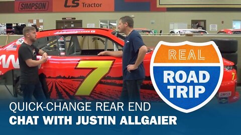 Quick-Change Rear End Chat With Justin Allgaier (Real Road Trip)