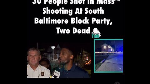 Mass shooting in Baltimore