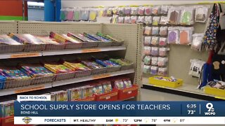 Free school supply store opens again for teachers