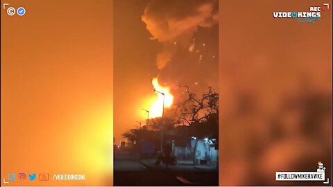 Explosion at West Virginia chemical plant.
