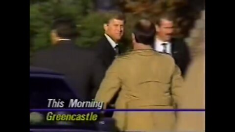 October 26, 1990 - WISH Report: Vice President Dan Quayle Visits His Alma Mater, DePauw University