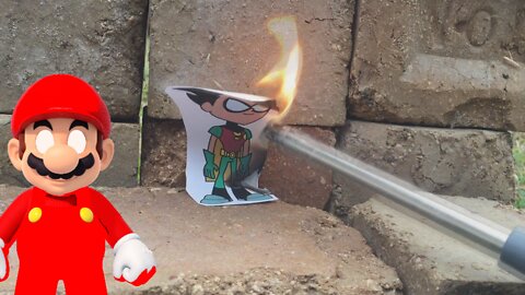 Burning Robin from Teen Titans GO