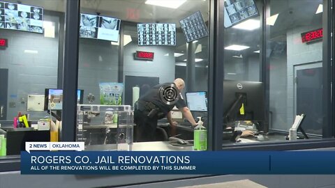 Rogers County jail renovations nearing completion
