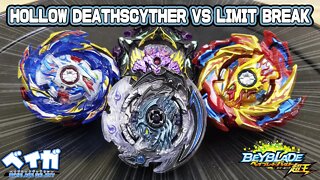 HOLLOW DEATHSCYTHER .12A.HA' 4A contra BEYBLADES LIMIT BREAK - Beyblade Burst ベイブレードバースト