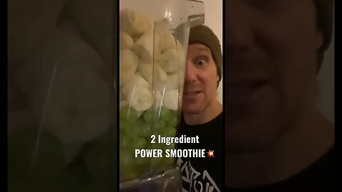 2 Ingredient POWER SMOOTHIE