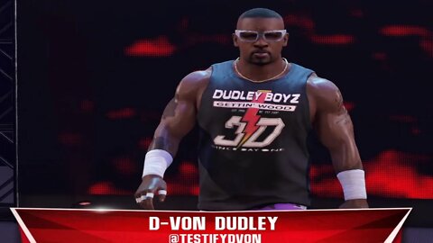 WWE 2k22 D Von Dudley Entrance