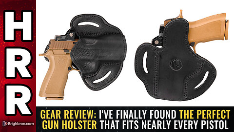 GEAR REVIEW: I've finally found the perfect gun holster...
