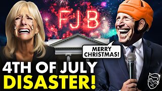 PANIC: Biden Has 4th of July MELTDOWN LIVE At White House | Staff Rip Joe OFF-STAGE in Humiliation