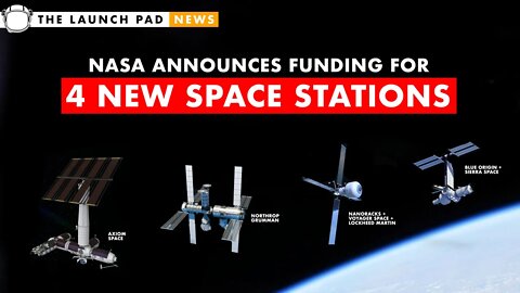 NASA Funds 4 New Space Stations