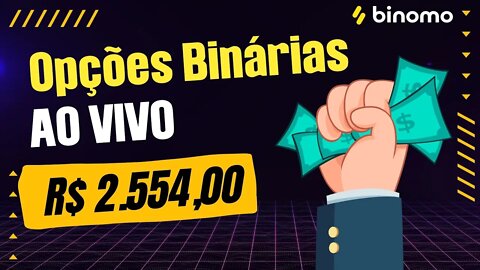 Binomo - Operando Ao Vivo Lucramos mais de Dois Mil Reais #live