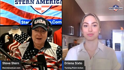 The Stern American Show - Steve Stern with Driena Sixto talking Turning Point Action