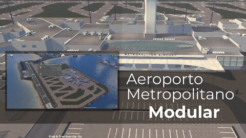 Cities: Skylines - Aeroporto Metropolitano Modular