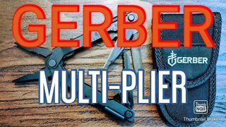 GERBER MULTI TOOL+ SHEATH, Quality, One Hand Open,14 Tools in One.