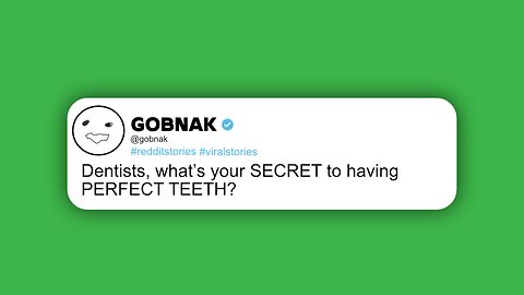 Dentists, what’s your SECRET to having PERFECT TEETH? 😮