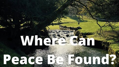 Where Can Peace Be Found? | Ewaenruwa Nomaren