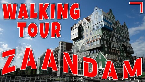 Walking Tour in Zaandam, Netherlands | Architecture and History | Unique | Iconic | Pittoresque