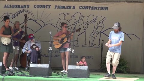 2022 Alleghany Fiddlers Convention - Justin Clayton Dancin' (4th Place Sr Dance)
