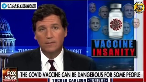 Tucker Carlson: entrevue avec une personne blessée par le vaccin Covid