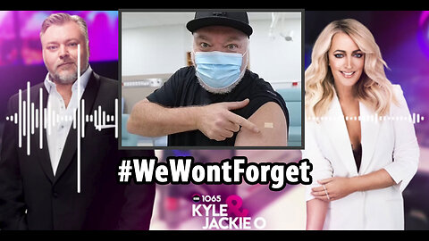 Kyle Sandilands: Get Vaxxed Baby #WeWontForget #Vomit