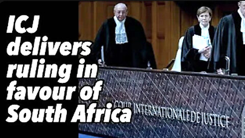 ICJ delivers ruling in favour of South Africa prevod sr