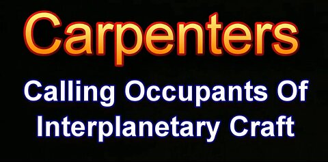 Calling Occupant - Carpenters
