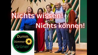 "Weiß ich nicht, kenn ich nicht"- Die Lieblingsantwort der Grünen ERFÜLLUNGSGEHILFEN!🙈