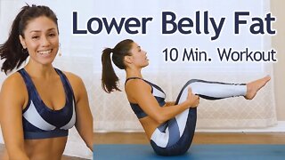 10 Minute Lower Belly Blast with Eliz | How to Target Low Abs, No Equipment Workout, At Home Fitness