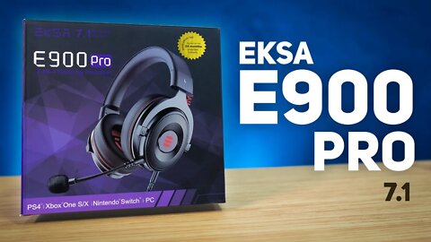IMPRESSIONA PELO PREÇO! EKSA E900 PRO 7.1 - Review Completo