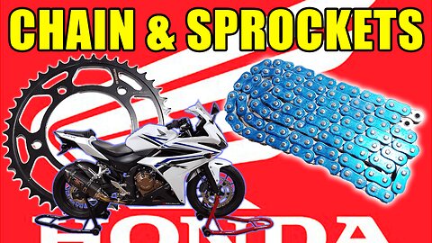 Chain and Sprocket Replacement – Honda CBR 500R / 500F / 500X
