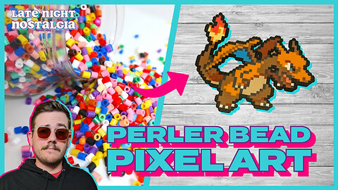 Charizard Perler | Pokemon Perler Bead Pixel Art