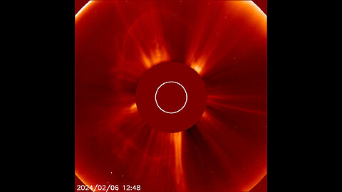 "Large M Flare on Sun"