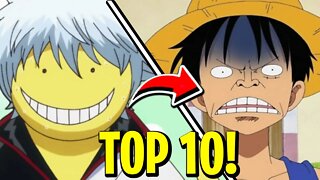 Top 10 FUNNIEST Anime Characters!