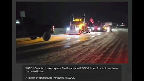 Canadian Truckers - Mandate Freedom