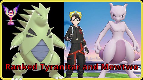 Ranked Tyranitar and Mewtwo in Pokemon Unite!!!