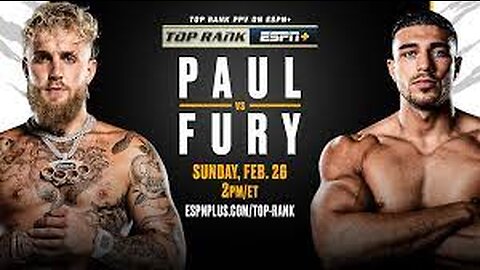 Jake Paul VS Tommy Fury