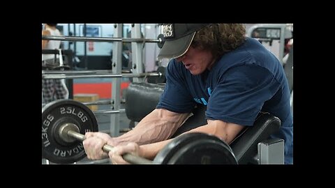 Workout - Fall Cut Day 37 - Arms 234.0 Lbs - Sam Sulek Clips