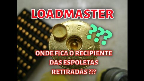 ONDE FICA O RECIPIENTE DAS ESPOLETAS RETIRADAS?