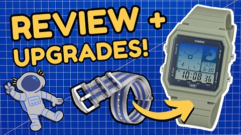 Casio LF-20W ⌚ ONE WEEK Review + UPGRADES / MODS! 🌊⚙