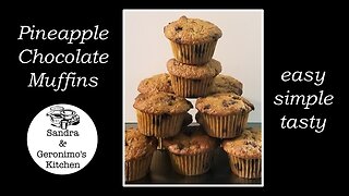 Pineapple Chocolate Muffins