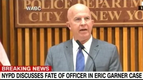 NYC Police Commissioner Press Conference On The Firing Of Cop That MURDERED Eric Garner