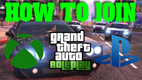 HOW TO JOIN A GTA 5 ROLEPLAY SERVER FOR XBOX, PS4 & PS5